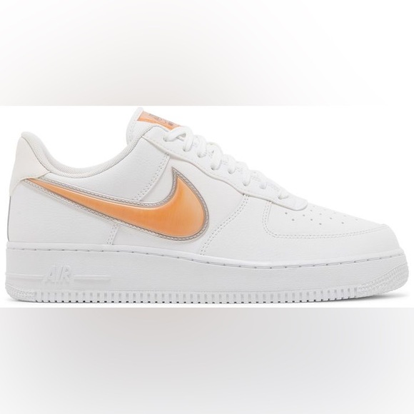 Air Force 1 Low 'Oversized Swoosh' white orange
